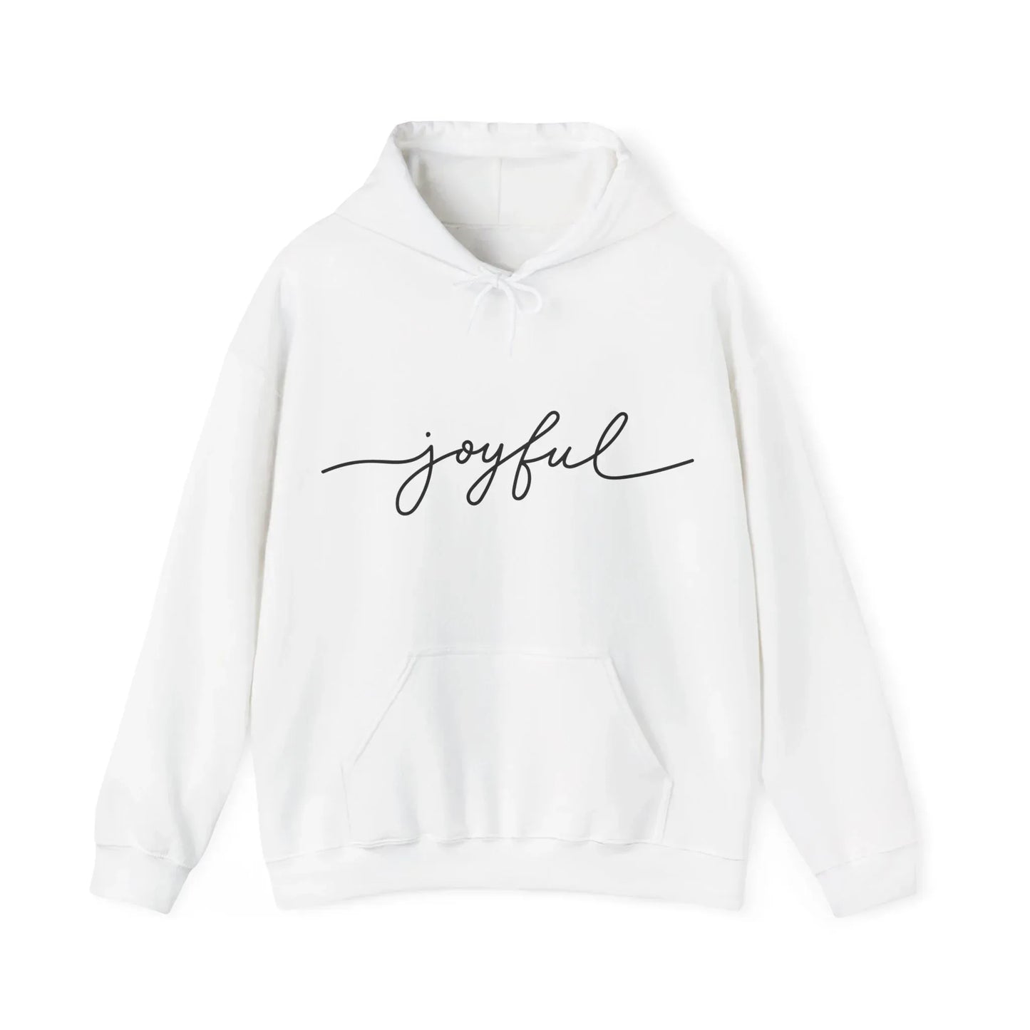 Christmas Joyful Hoodie - Cozy Unisex Sweatshirt for Book Lovers - The Dreamer's Bookshop.