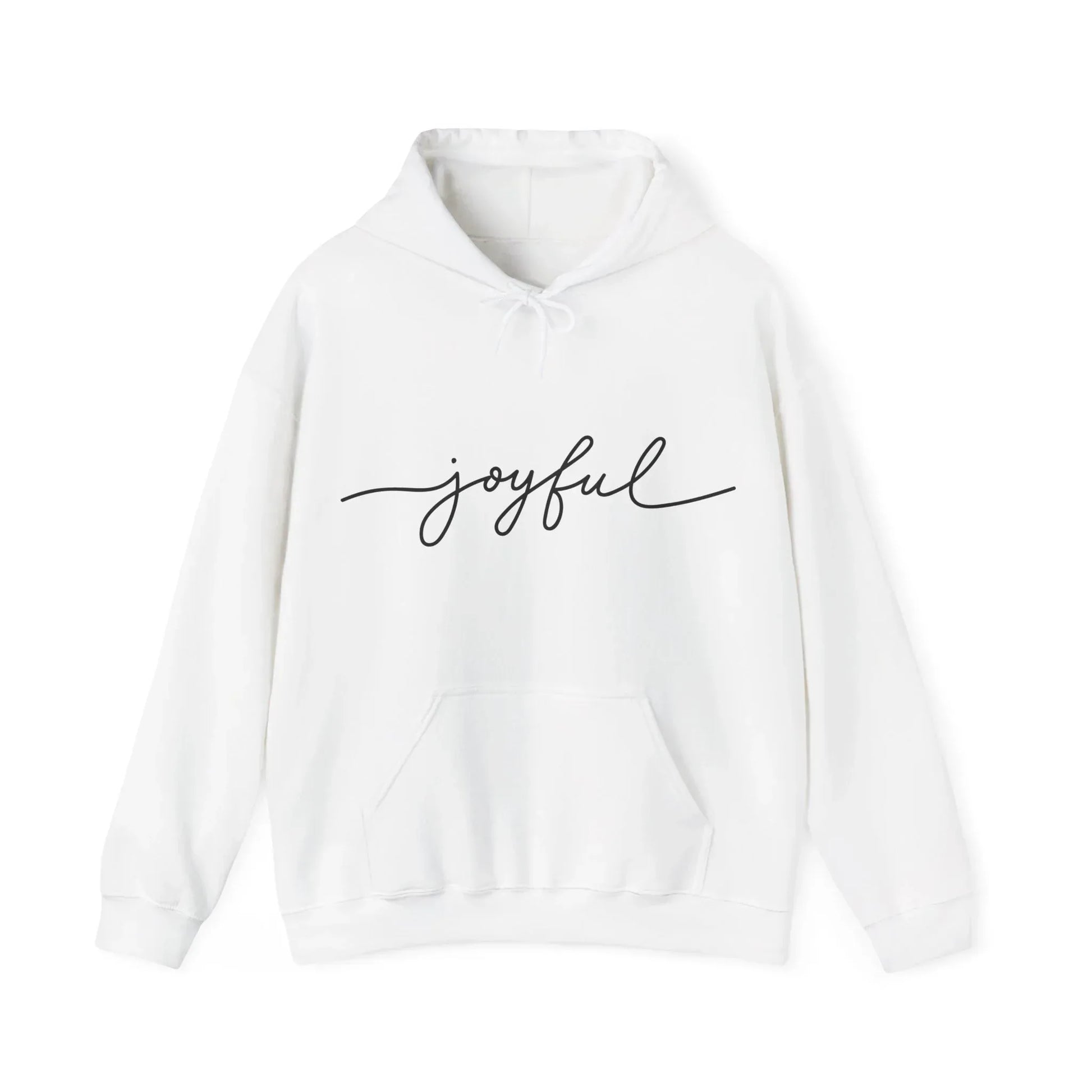 Christmas Joyful Hoodie - Cozy Unisex Sweatshirt for Book Lovers - The Dreamer's Bookshop.