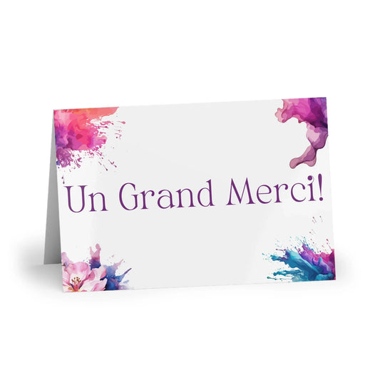 The Dreamer's Bookshop "Grand Merci" Exclamation Card - The Dreamer's Bookshop.