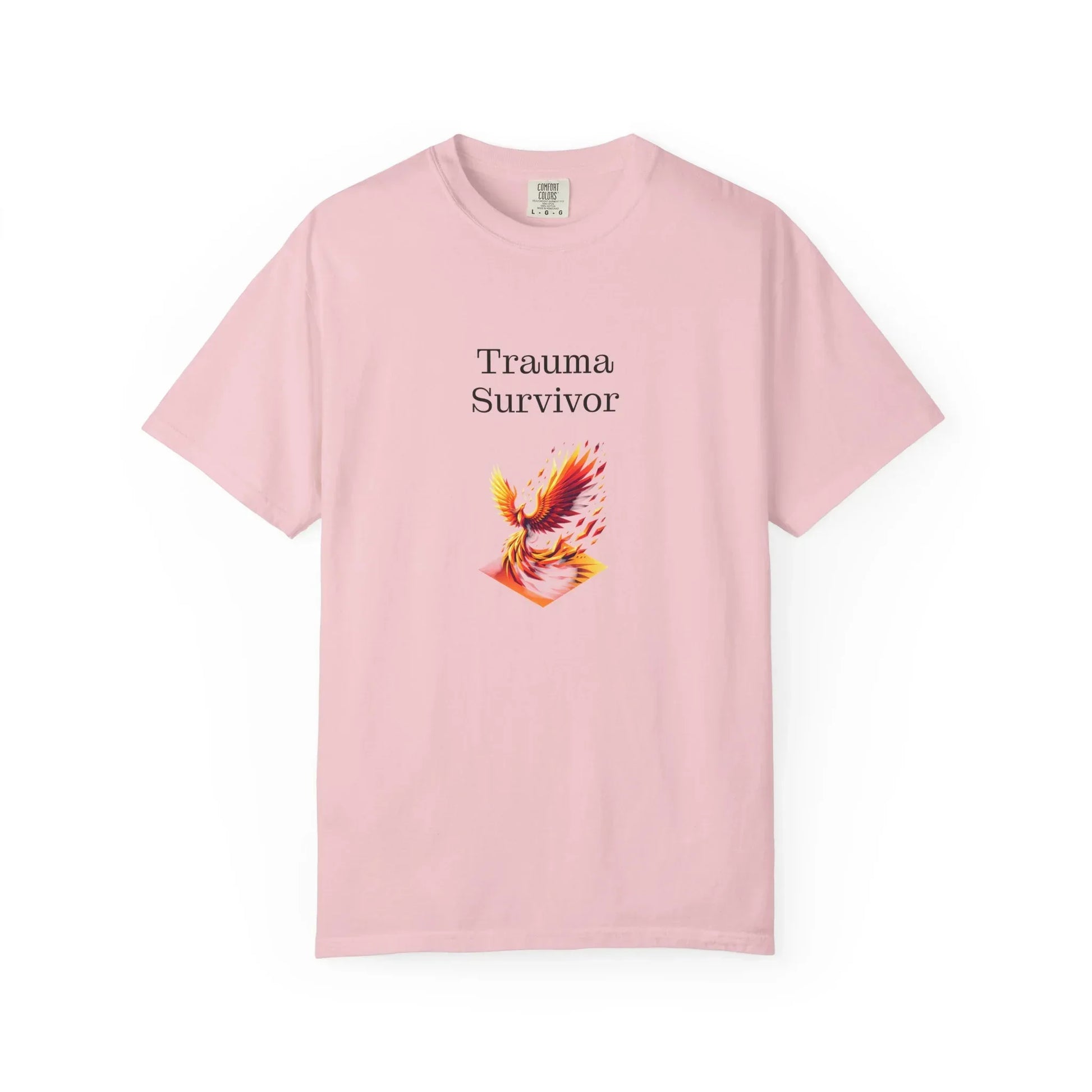 Trauma Survivor Unisex Garment-Dyed T-shirt - Inspirational Motivational Tee - The Dreamer's Bookshop.