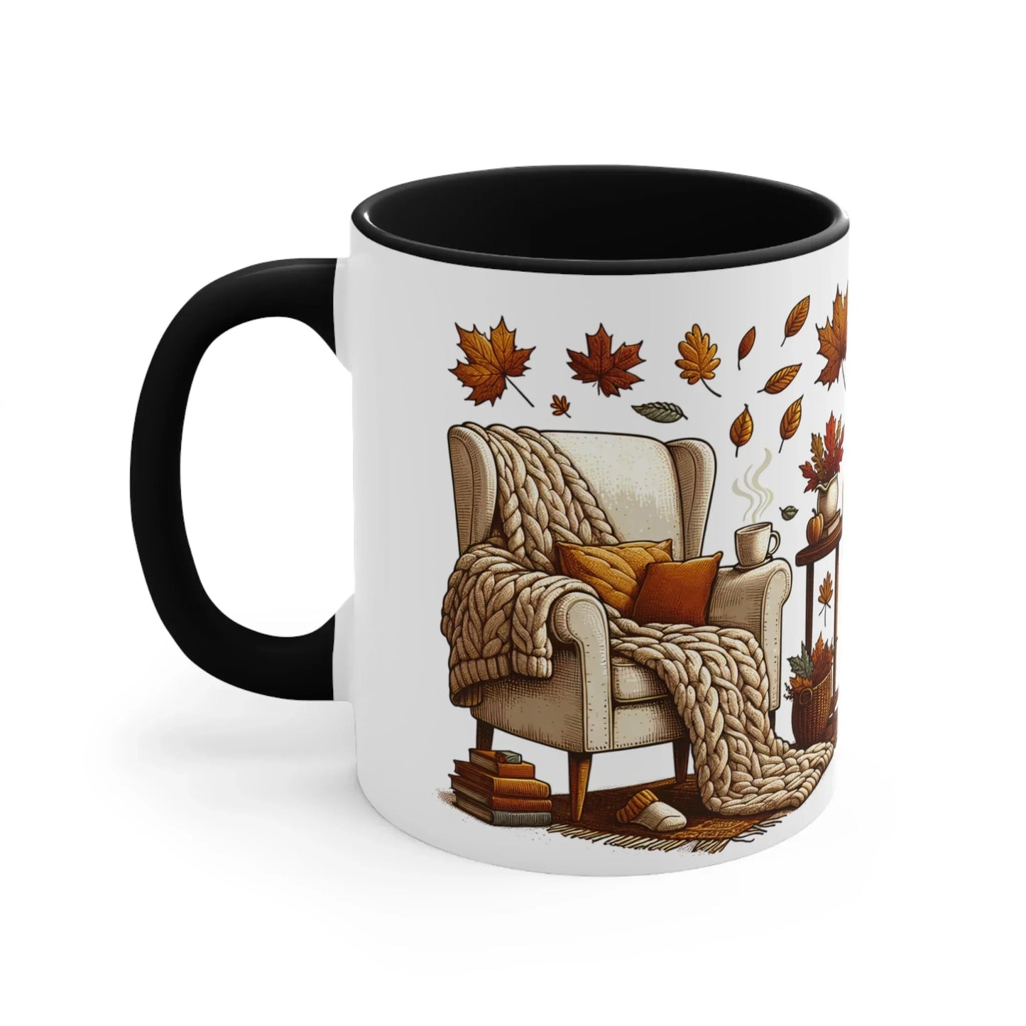 The Cosiness of Fall - Mug - 11oz Booklovers' Coffee - The Dreamer's Bookshop.