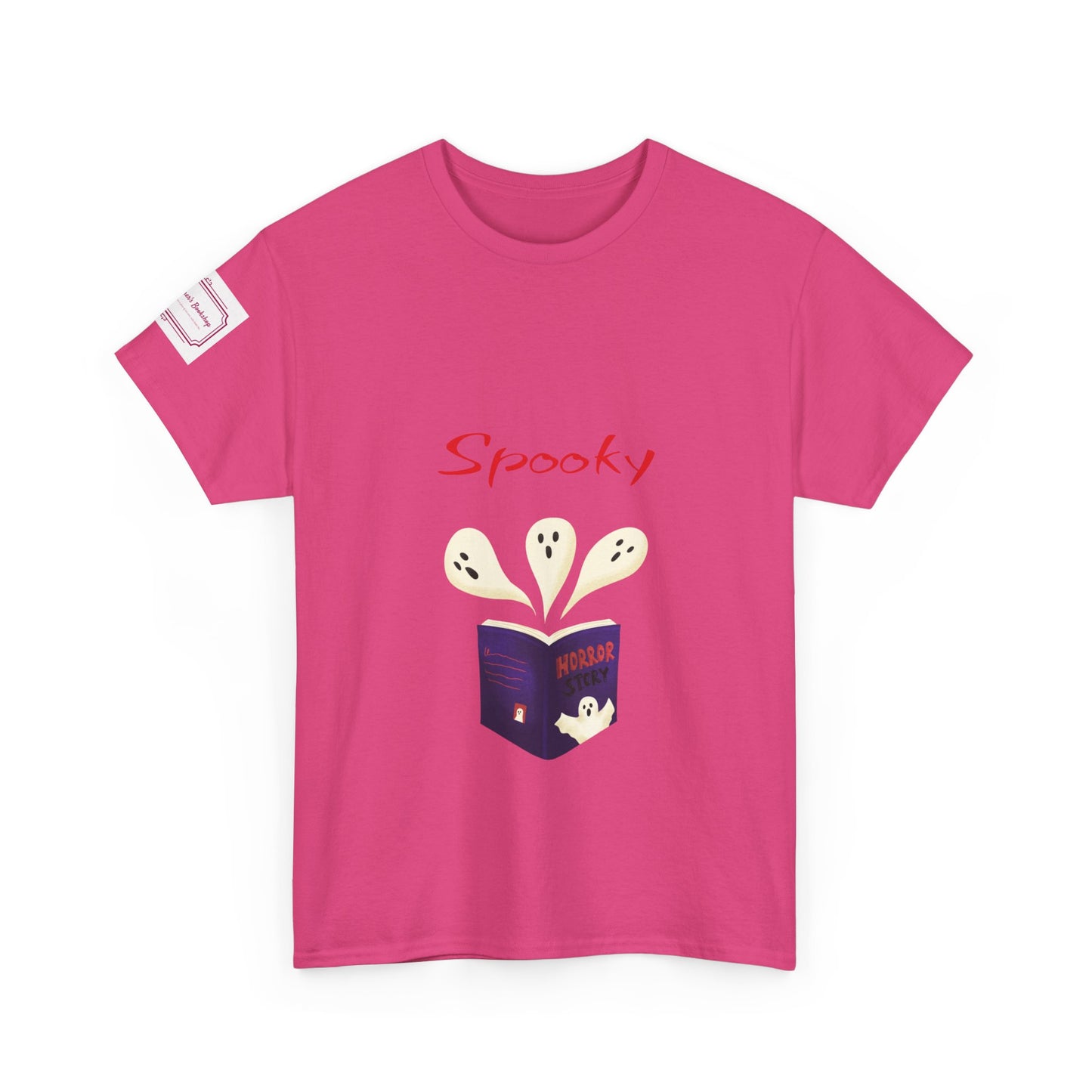 AU - Fiction - Unisex Heavy Cotton Tee - Spooky Books