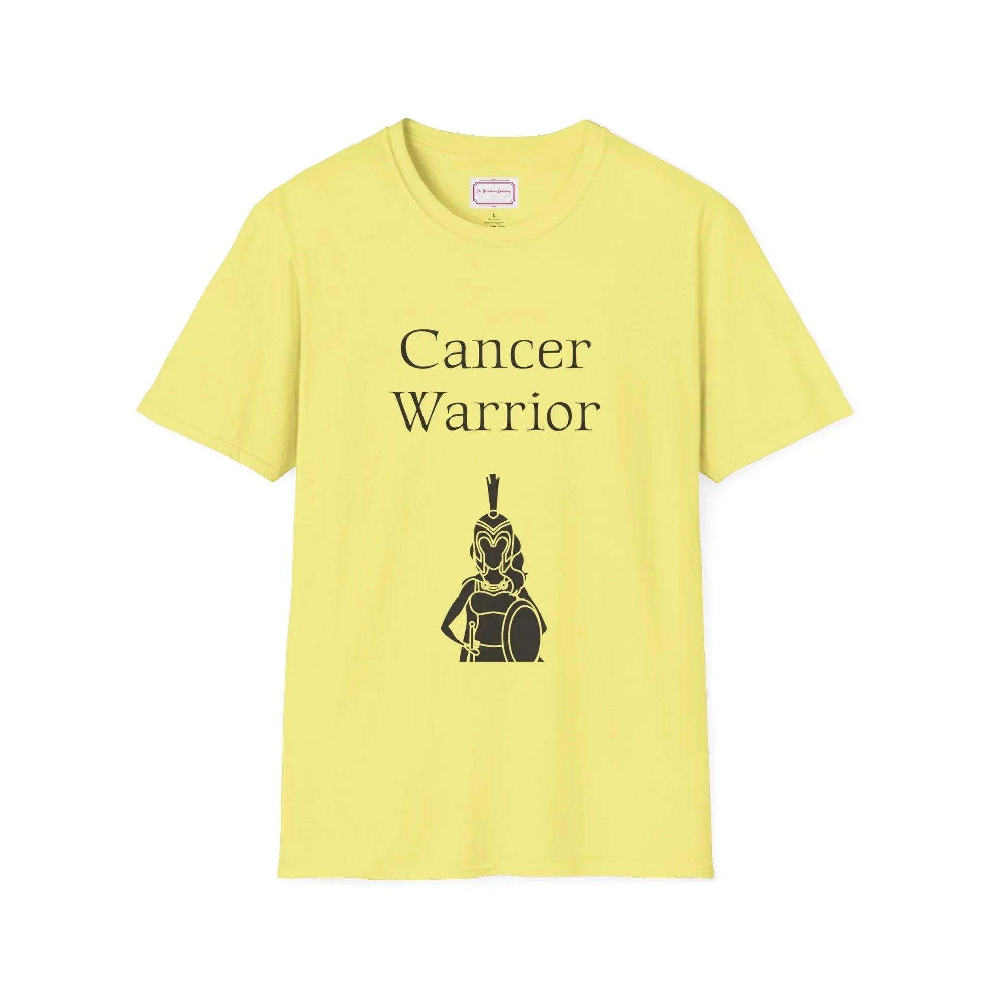 Cancer Warrior Unisex Softstyle T-Shirt - Embrace Your Battles - The Dreamer's Bookshop.