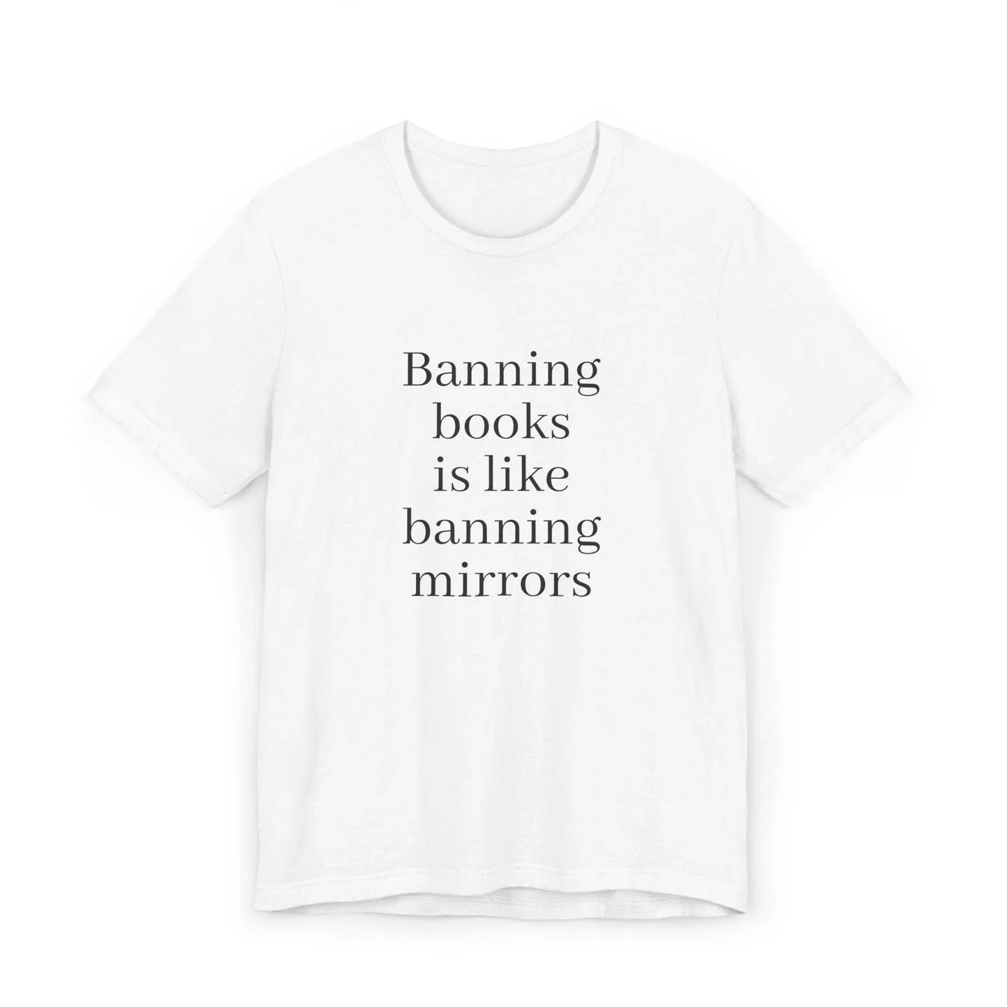 Unisex Jersey T-Shirt - Banning Books Vibe - The Dreamer's Bookshop.