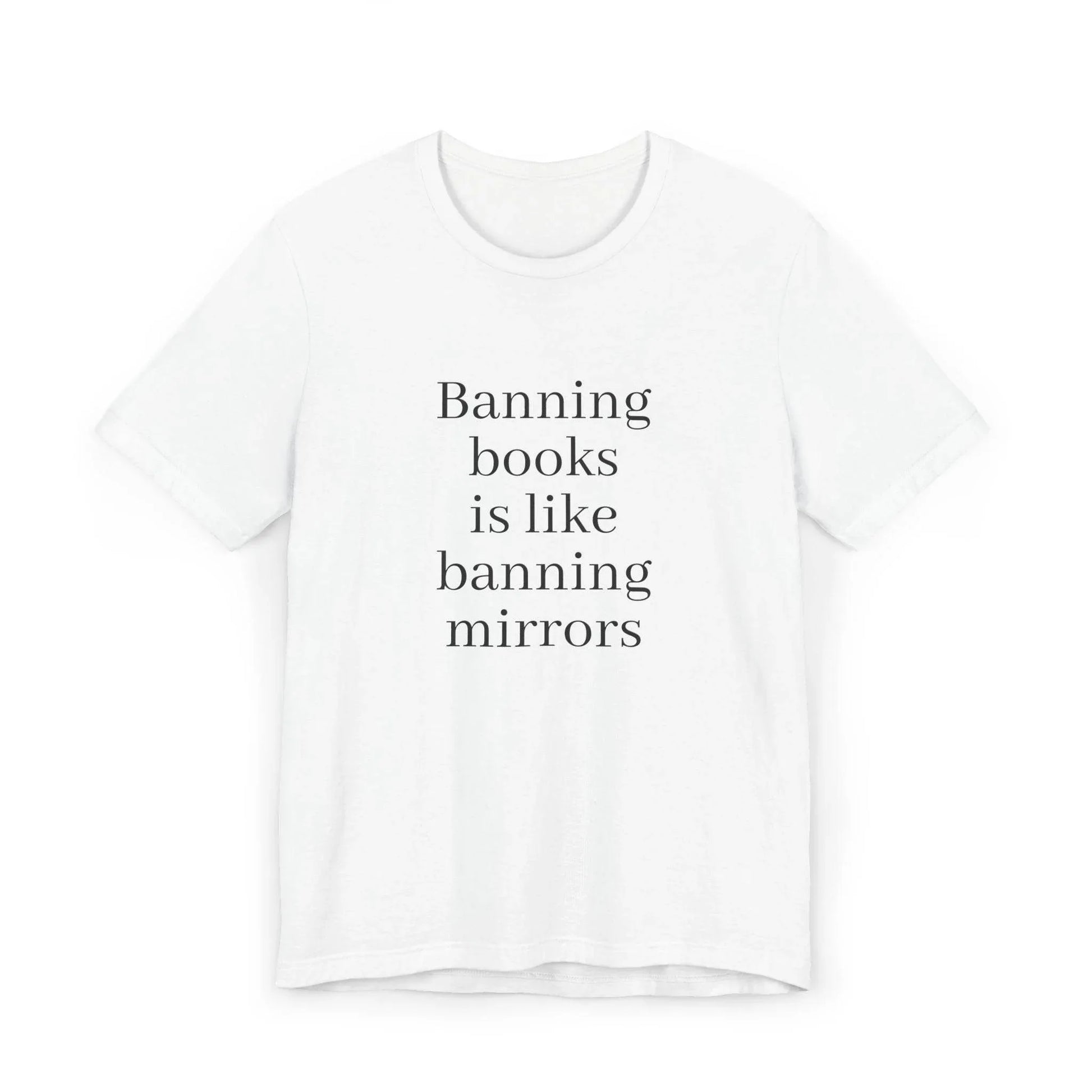 Unisex Jersey T-Shirt - Banning Books Vibe - The Dreamer's Bookshop.