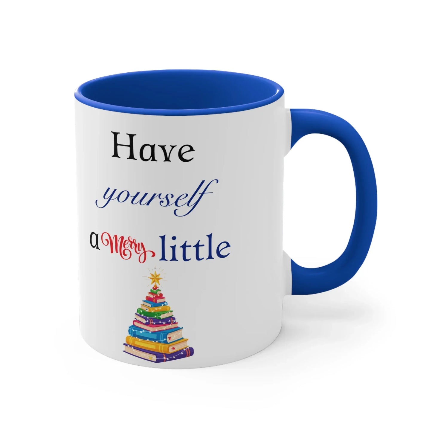 A Merry Little Bookmas - Mug - 11oz Booklovers' Coffee - The Dreamer's Bookshop.