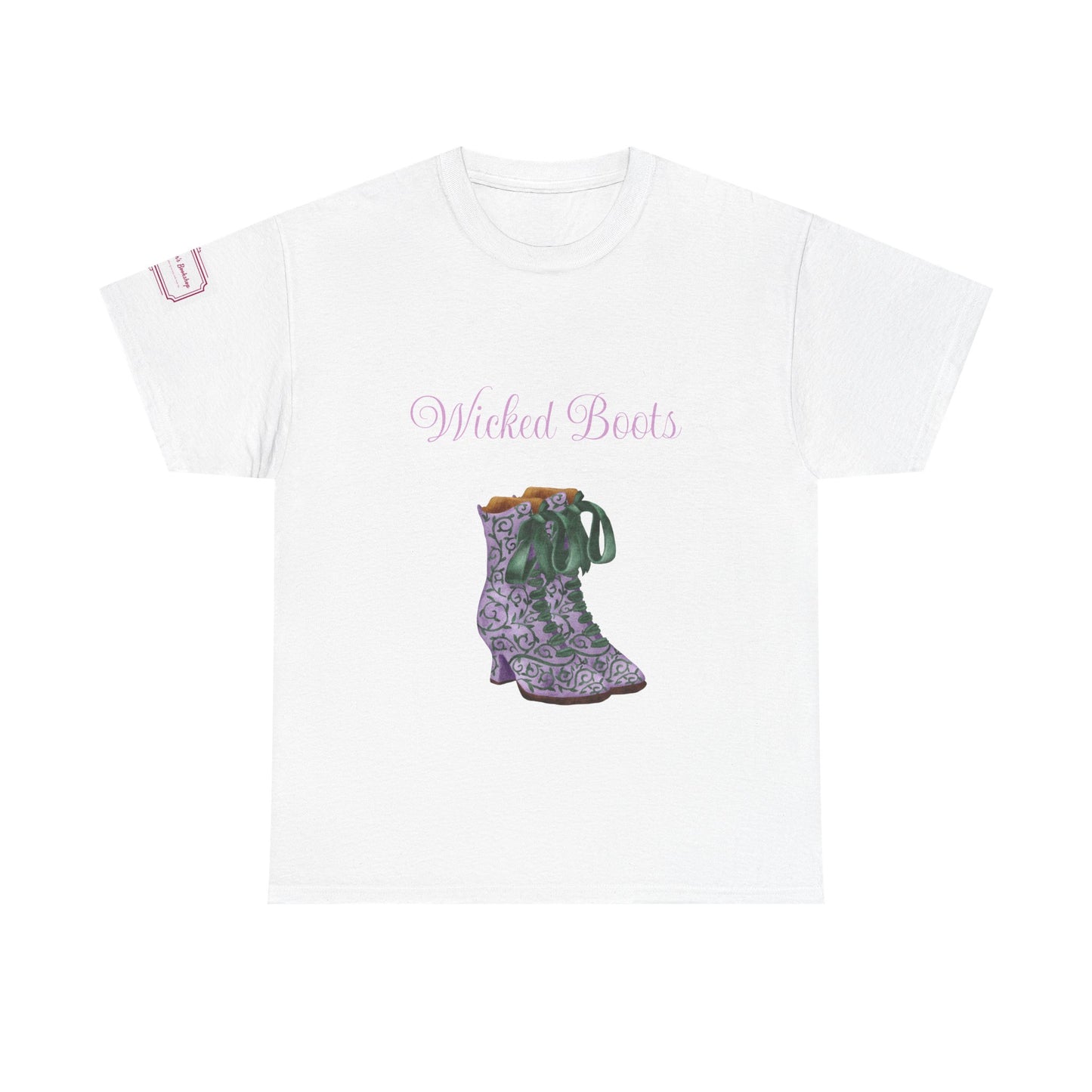 US (Ww) Wicked Boots Graphic Unisex Heavy Cotton Tee