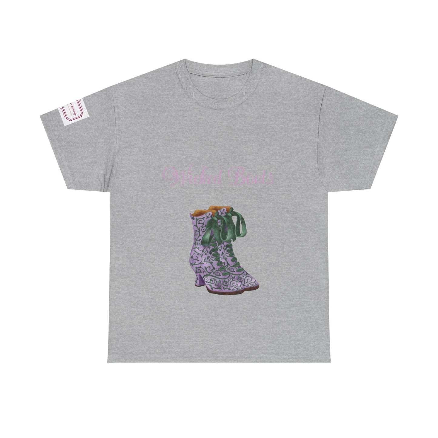 EU - Wicked Boots Unisex Heavy Cotton Tee - Perfect for Mystical Occasions