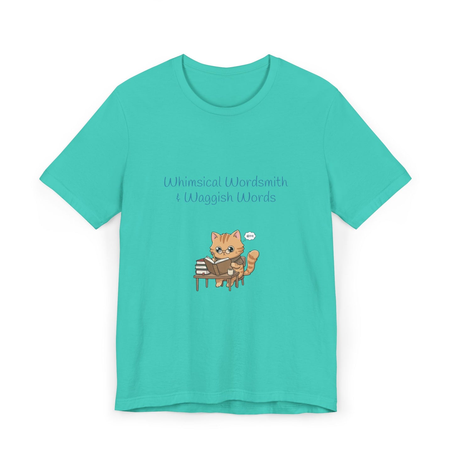 Unisex Jersey T-Shirt - 'Whimsical Wordsmith' Book lovers