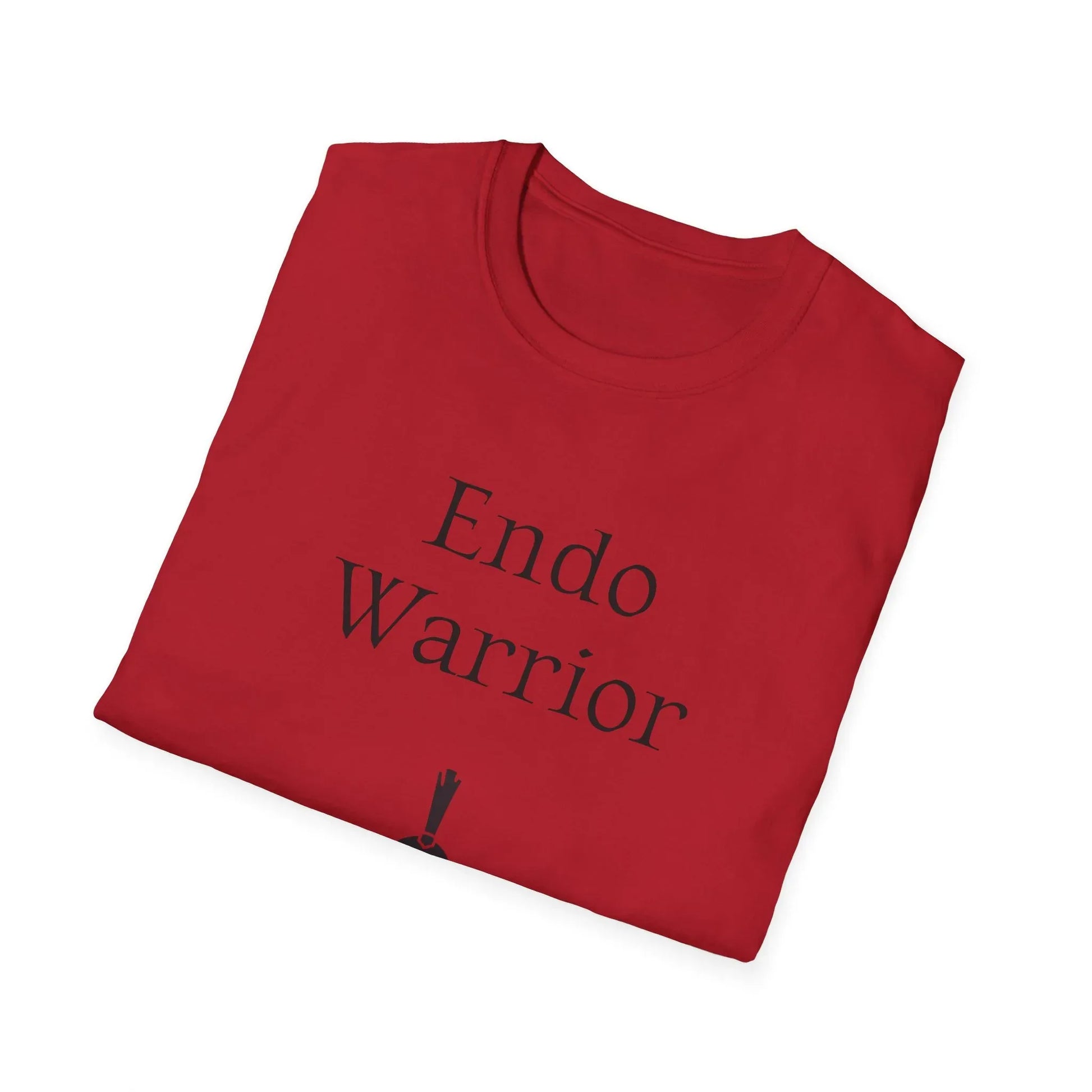Endometriosis Warrior Unisex Softstyle T-Shirt - Empowering Battle for Women's Health - The Dreamer's Bookshop.