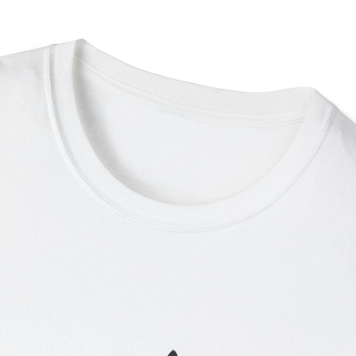 Unisex Softstyle T-Shirt - Vintage Cat Book Stack Booklover - The Dreamer's Bookshop.