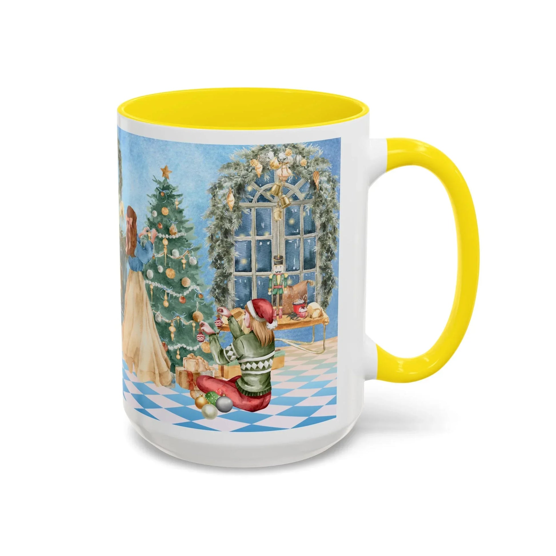 Christmas Tree Decoration Coffee Mug - 11oz & 15oz - tis the season - The Dreamer's Bookshop.