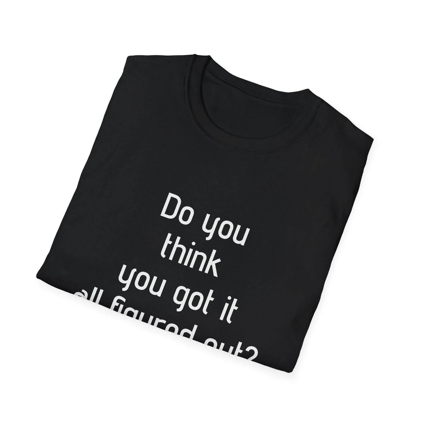 Unisex Softstyle T-Shirt - 'Think Again' - The Dreamer's Bookshop.