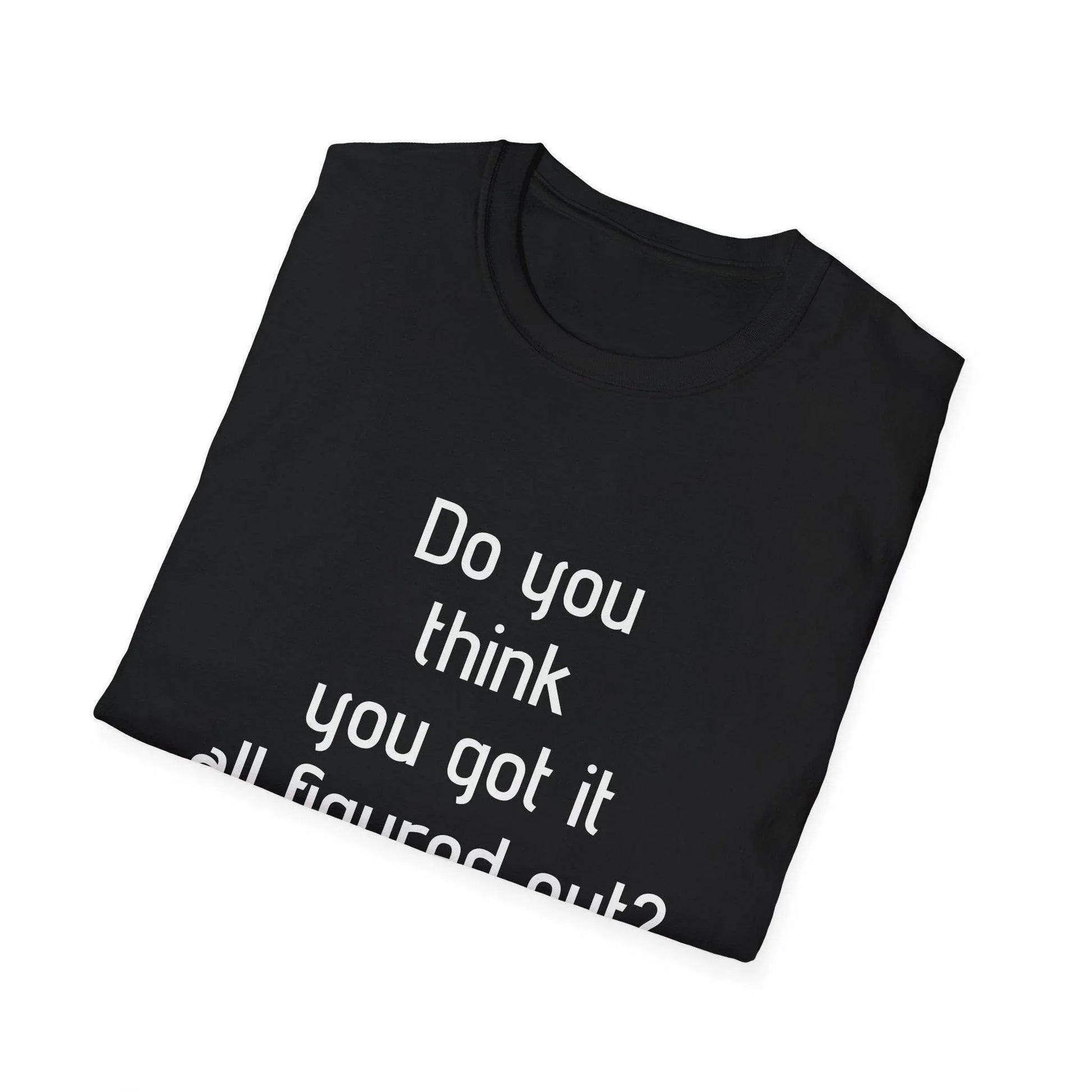 Unisex Softstyle T-Shirt - 'Think Again' - The Dreamer's Bookshop.