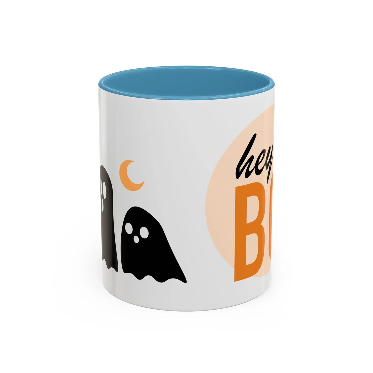 Hey Boo - Spooky Coffee Mug - Halloween Gift for Book Lovers - The Dreamer's Bookshop.