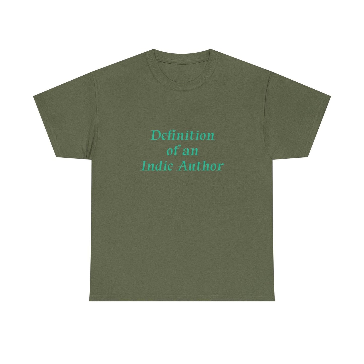 Indie Author - Unisex Heavy Cotton Tee - Creative Apparel - The Dreamer's Bookshop.