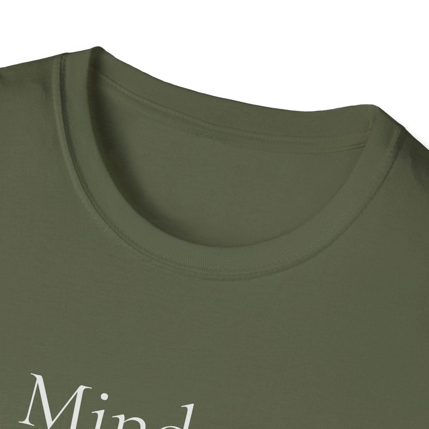 Unisex Softstyle T-Shirt - 'Mindset' & 'Books Take Me Places Far & Beyond' - The Dreamer's Bookshop.