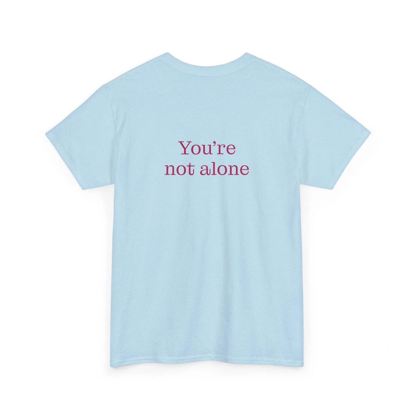 Cancer Survivor Unisex Heavy Cotton Tee - Empowering Apparel for Health Awareness - The Dreamer's Bookshop.