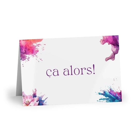 The Dreamer's Bookshop "ça alors" Exclamation Card - The Dreamer's Bookshop.