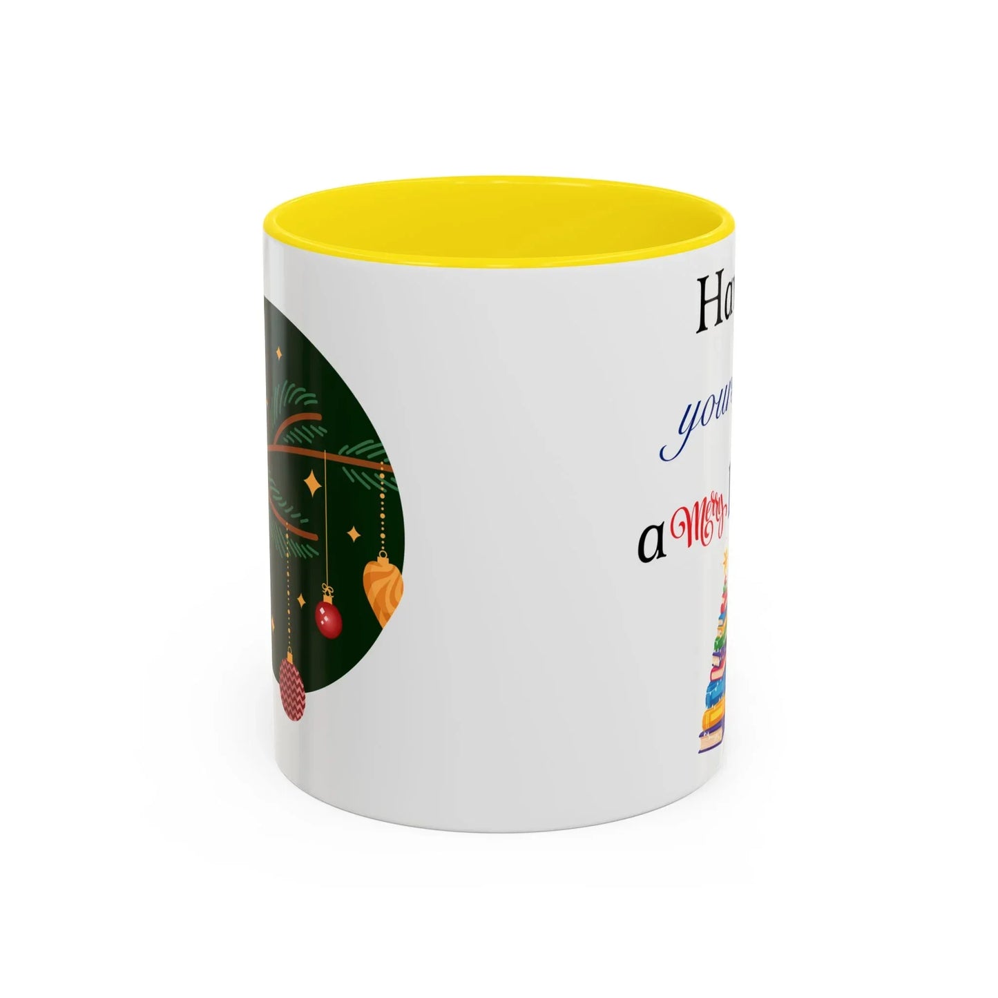 A Merry Little Bookmas - Coffee Mug - Gift for Book Lovers - The Dreamer's Bookshop.