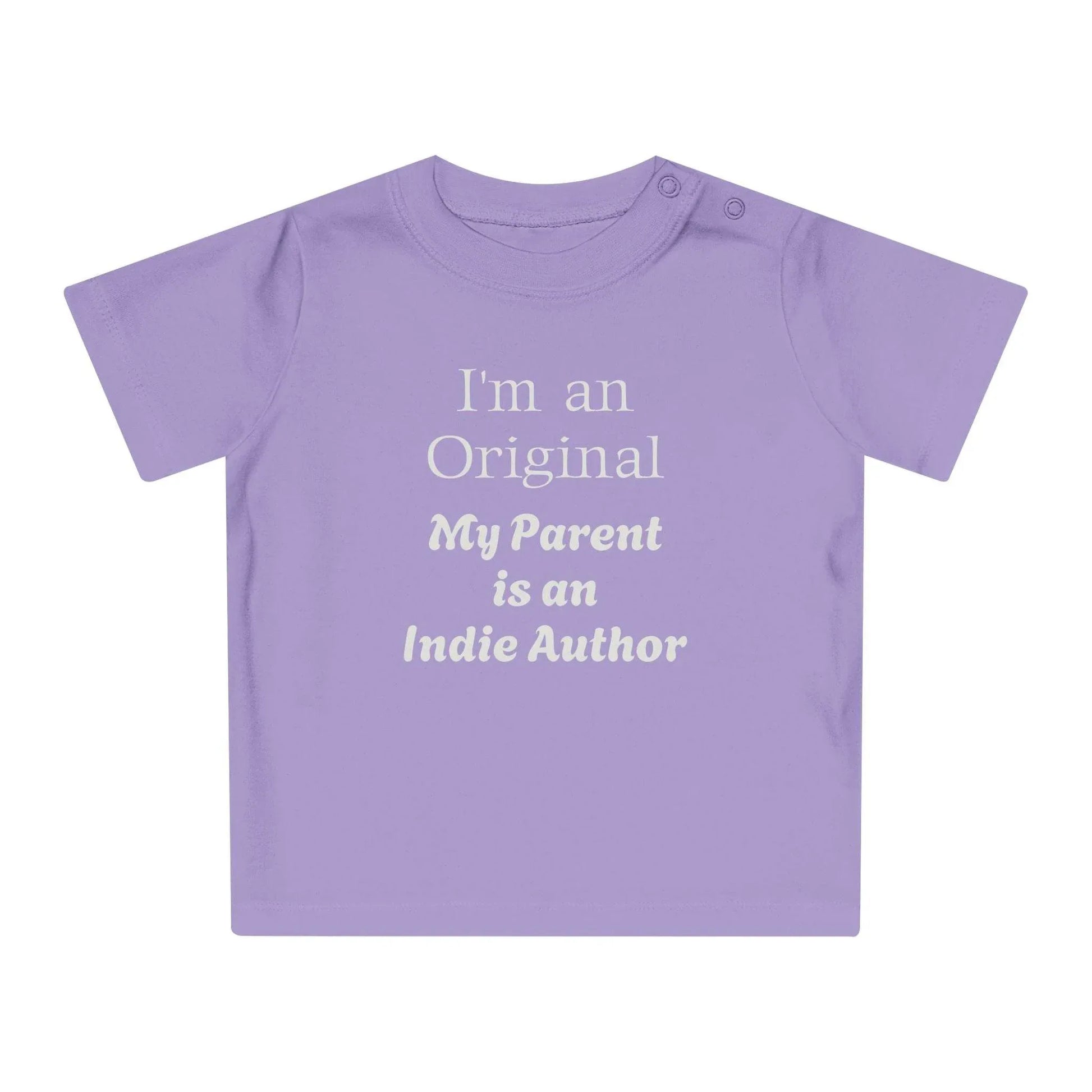 EU - I'm an Original Baby T-Shirt for Future Indie Authors - Cute Baby Apparel - The Dreamer's Bookshop.