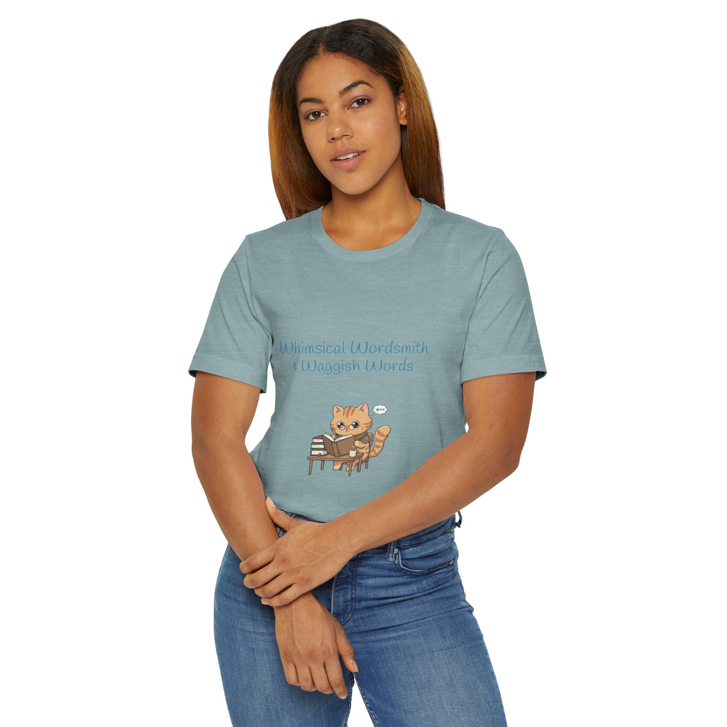 Unisex Jersey T-Shirt - 'Whimsical Wordsmith' Book lovers