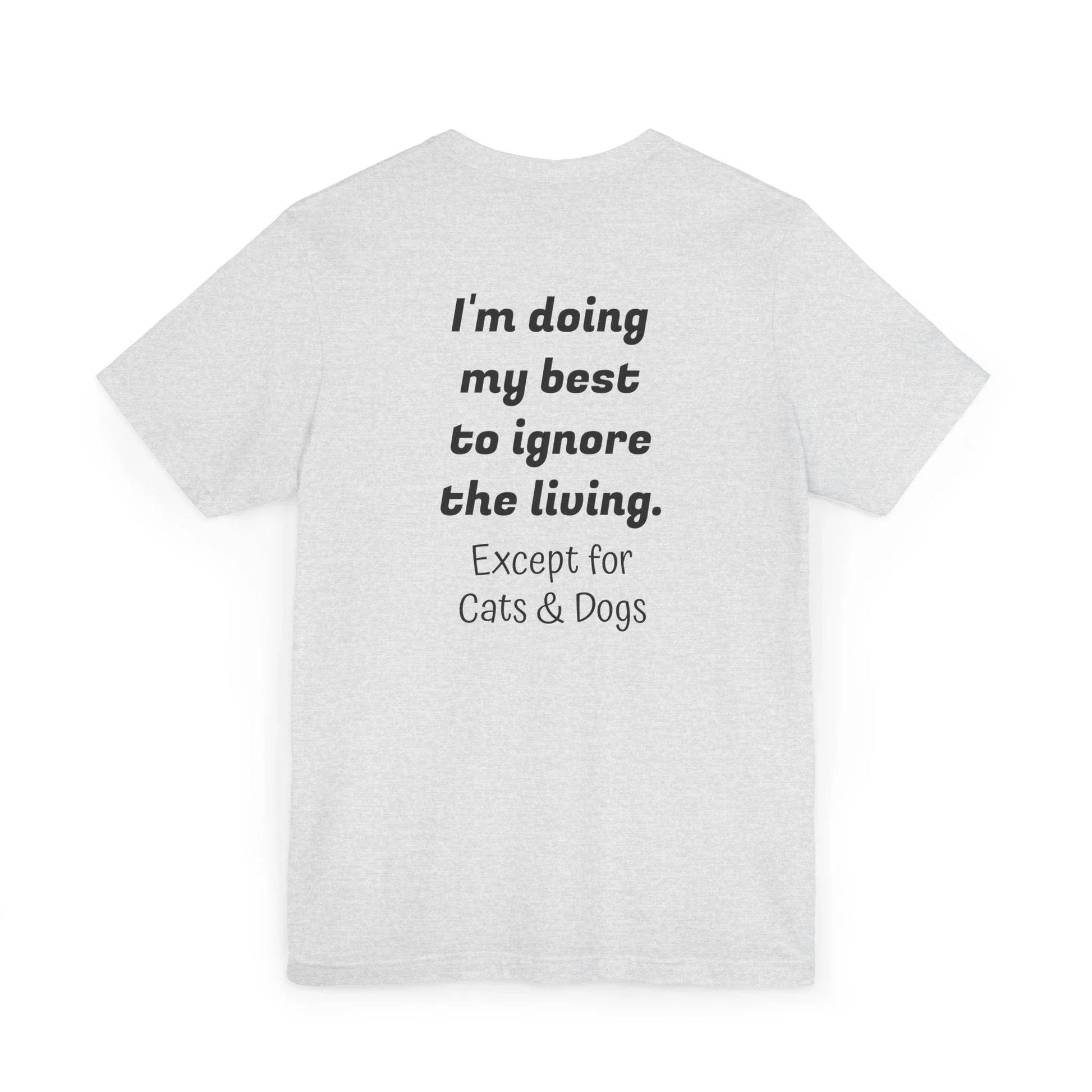 Funny Unisex Jersey T-Shirt - Anti-Social Vibe for Booktroverts - The Dreamer's Bookshop.