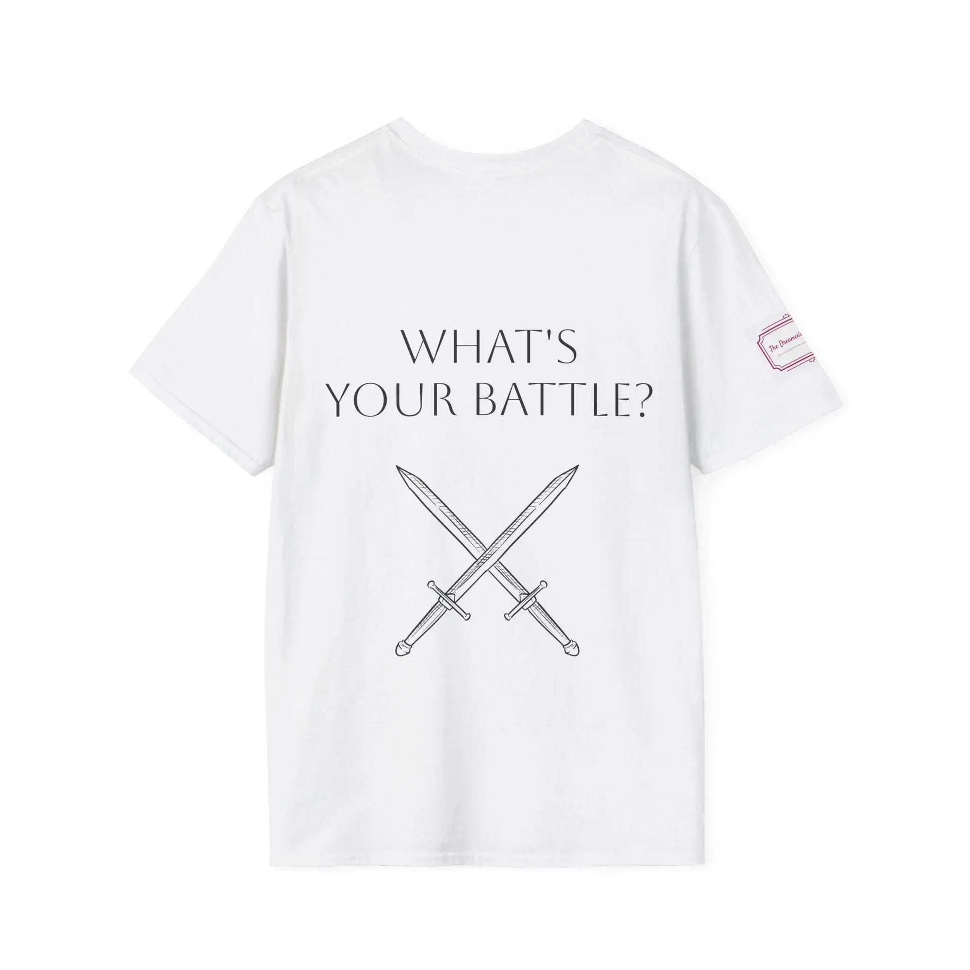 Chronic Pain Warrior Unisex Softstyle T-Shirt - Empowering Graphic Tee for Mental Health Awareness - The Dreamer's Bookshop.