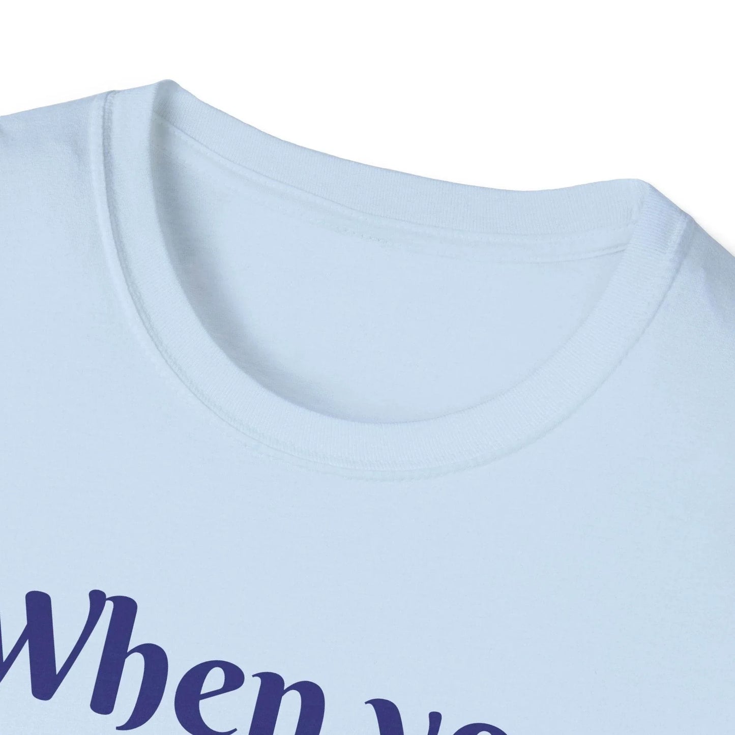 Unisex Softstyle T-Shirt - 'Just Breathe' - The Dreamer's Bookshop.