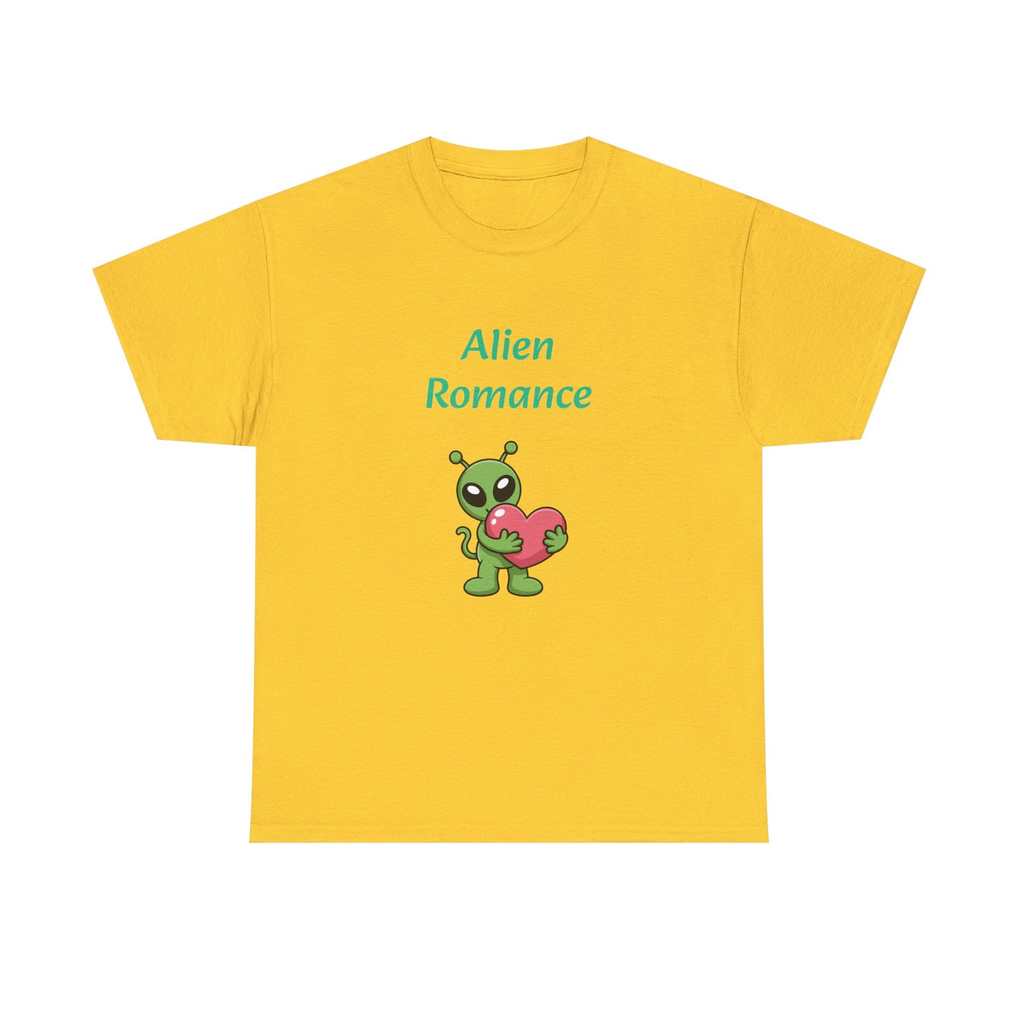 Sci-Fi -  Graphic Tee - Unisex Heavy Cotton T-Shirt Alien Romance Books