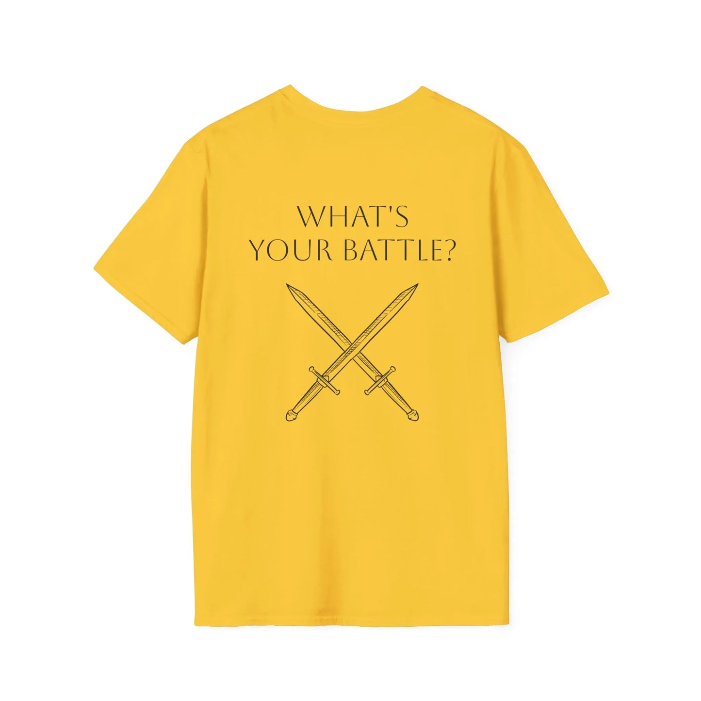 Endometriosis Warrior Unisex Softstyle T-Shirt - What's Your Battle? - The Dreamer's Bookshop.