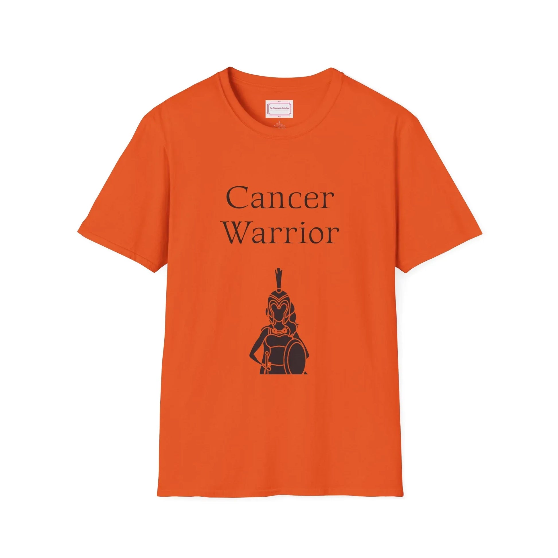 Cancer Warrior Unisex Softstyle T-Shirt - Embrace Your Battles - The Dreamer's Bookshop.