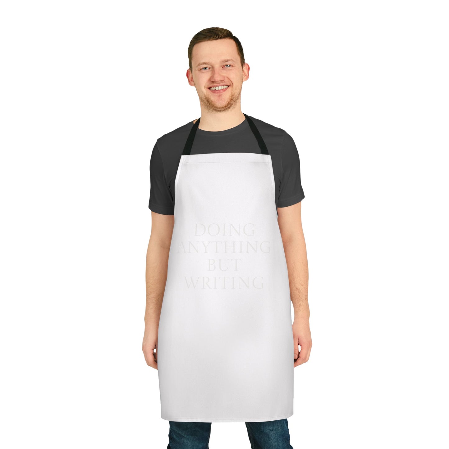 Fun Book Lover Apron with 5-Color Straps | "Stay Curious"
