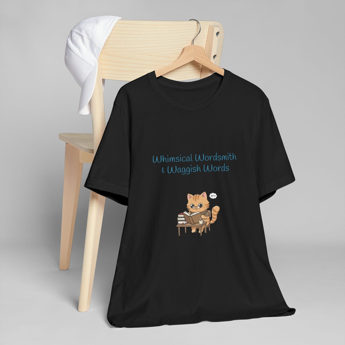 Unisex Jersey T-Shirt - 'Whimsical Wordsmith' Book lovers
