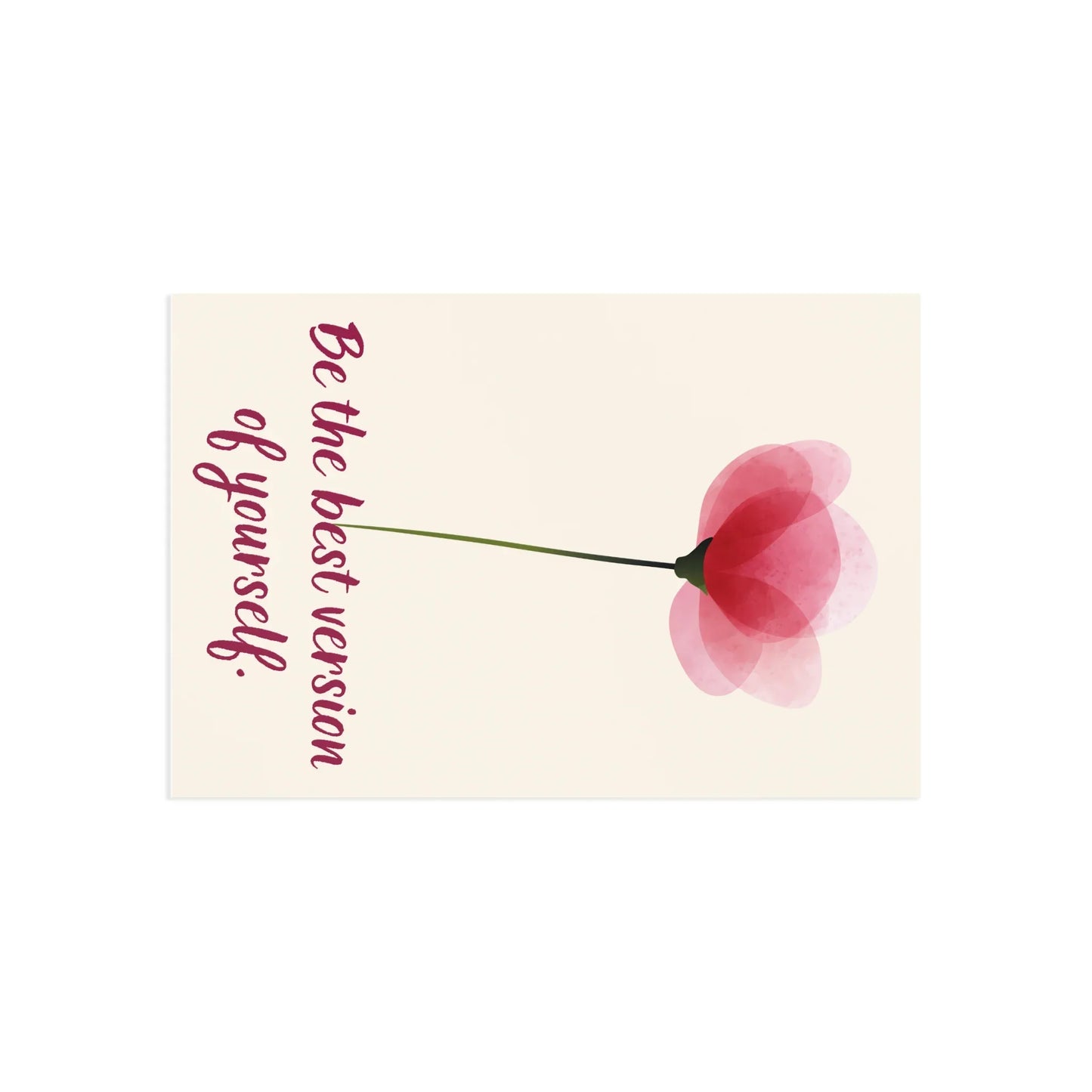 The Dreamer's Bookshop - Love Yourself Card "Be the best" - The Dreamer's Bookshop.