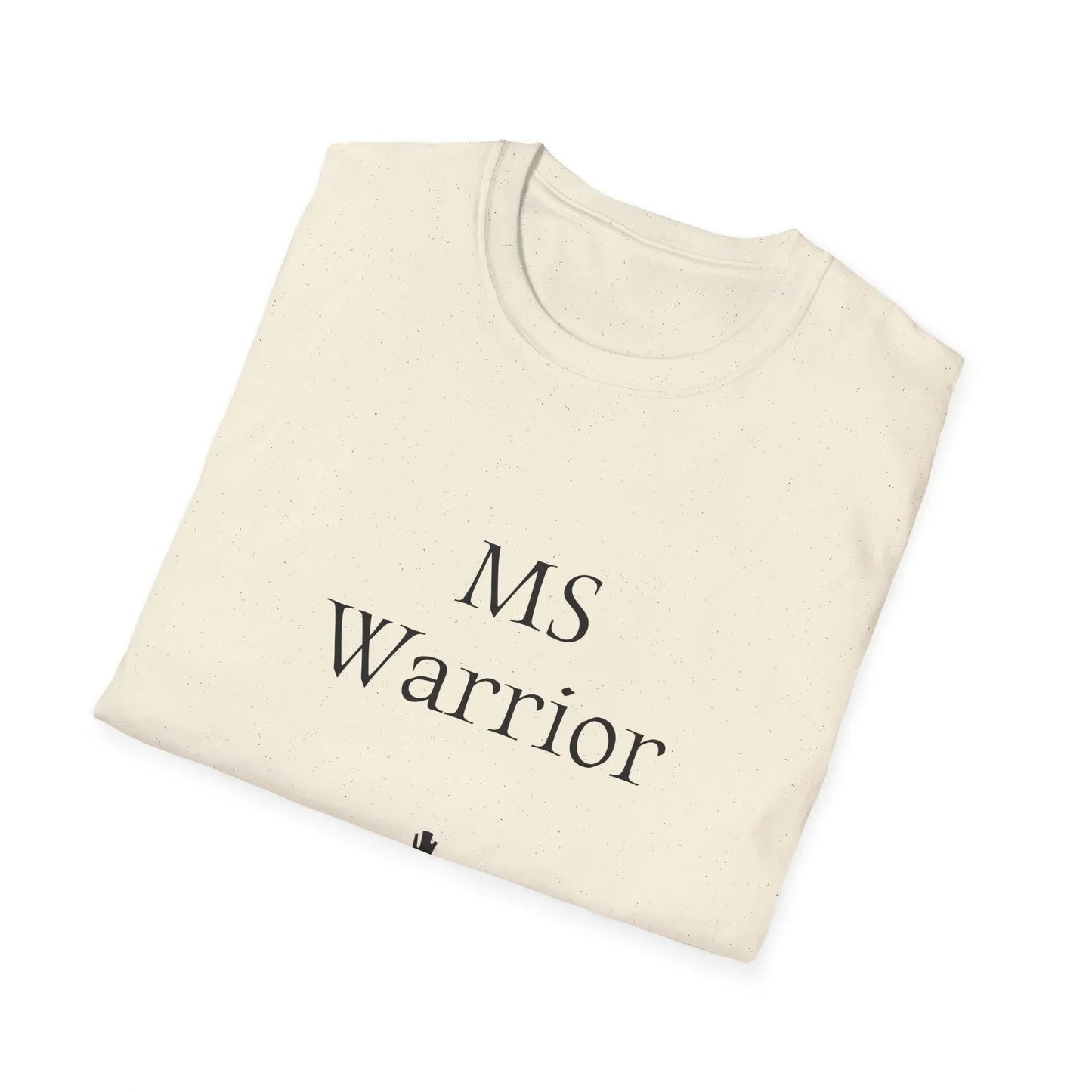 M.S. Warrior Unisex Softstyle T-Shirt - Empower Your Battle - The Dreamer's Bookshop.