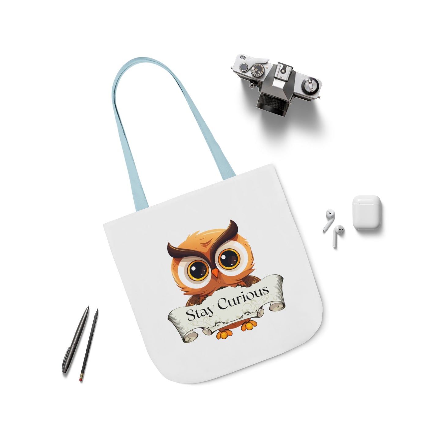 Stay Curious Tote Bag - Perfect for Book Lovers & Indie Authors