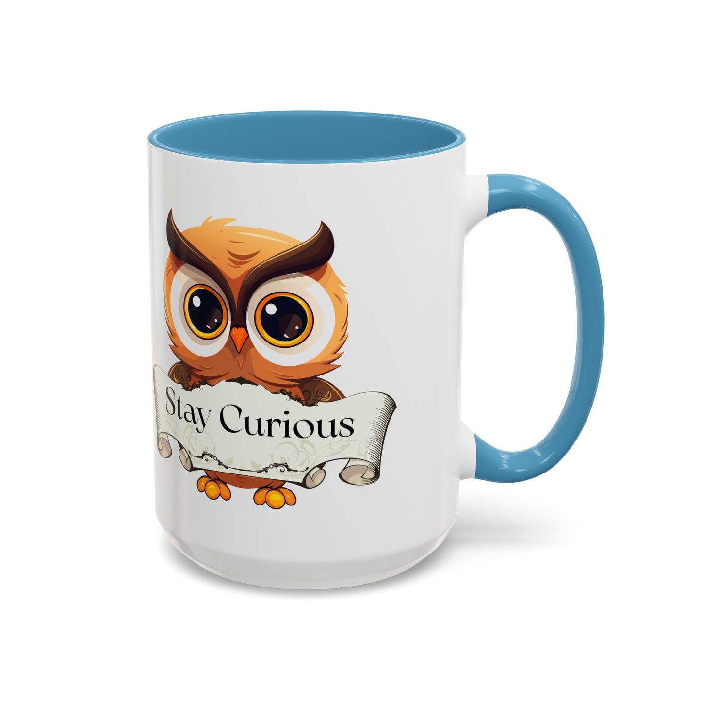 Dreamer's Bookshop "Stay Curious" Coffee Mug - Perfect Gift for Book Lovers