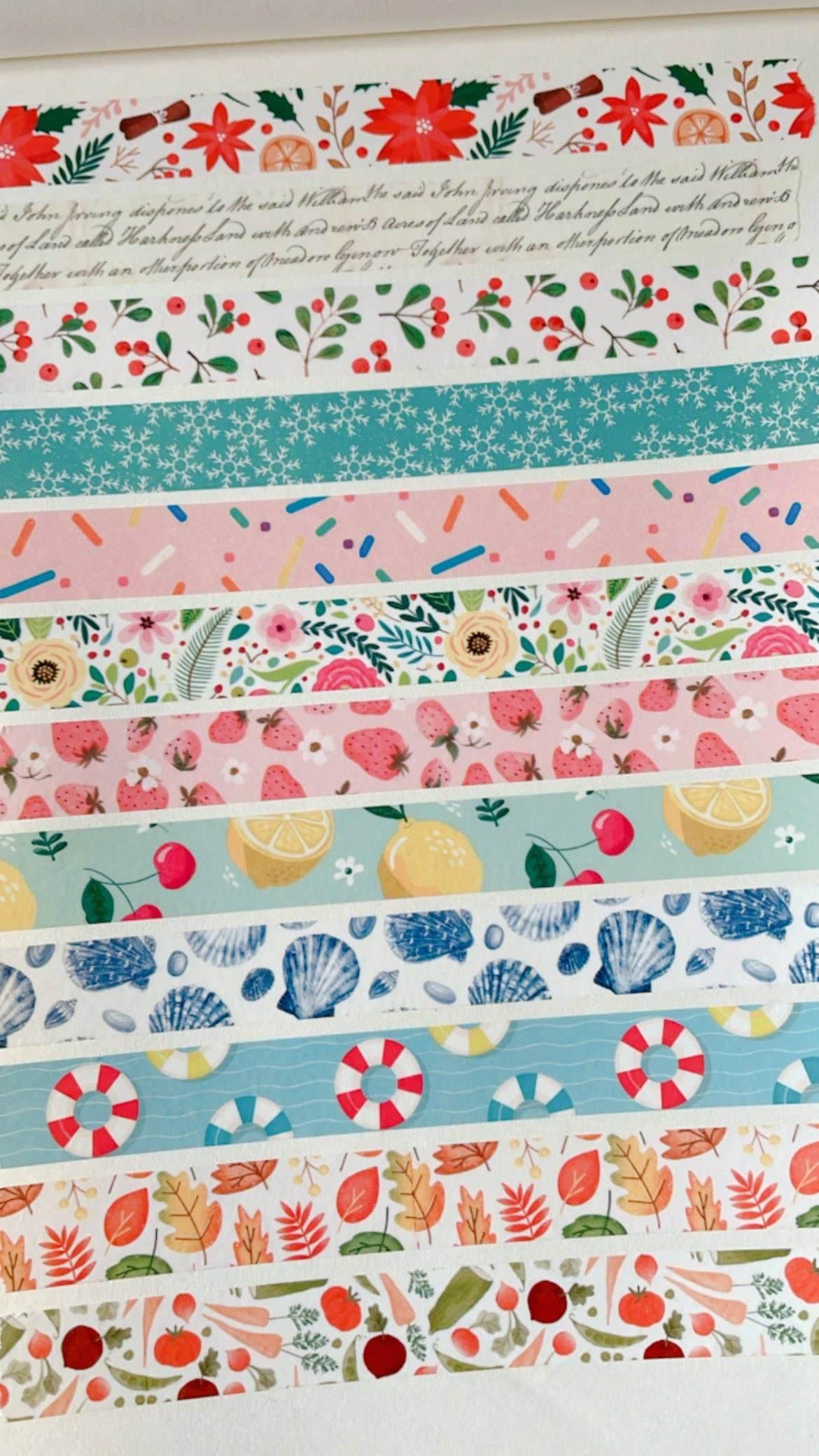Penpaling Paula - Sneeuwvlokken - Washi Tape - The Dreamer's Bookshop.