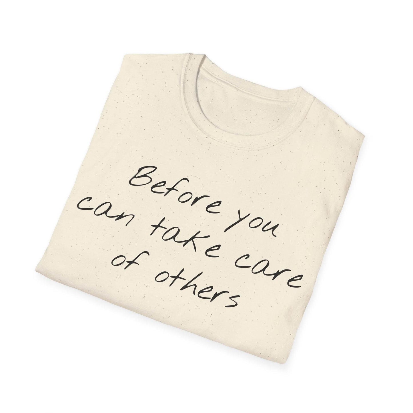Unisex Softstyle T-Shirt - Take Care Design for Book Lovers - The Dreamer's Bookshop.