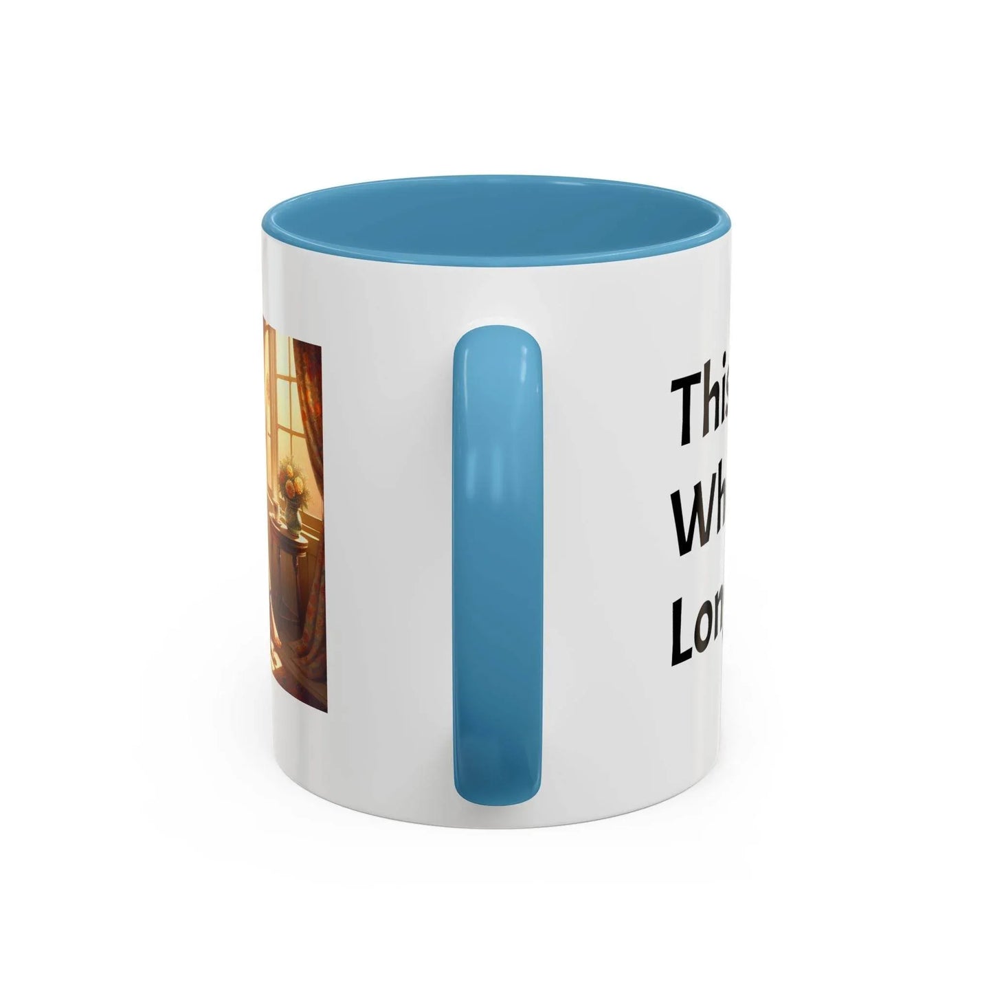 Cozy Reading Accent Coffee Mug - 11 oz - Perfect for Book Lovers - The Dreamer's Bookshop.
