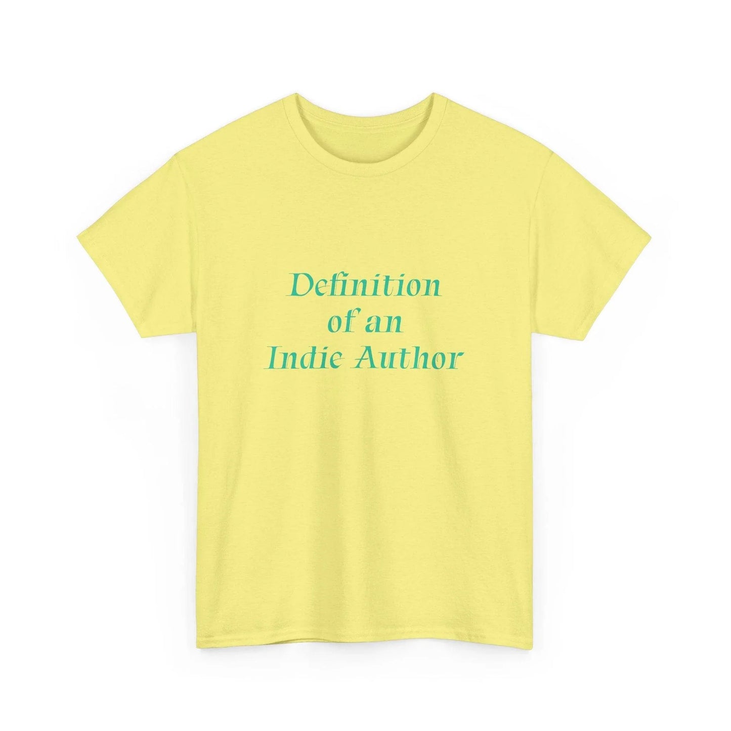 Indie Author - Unisex Heavy Cotton Tee - Creative Apparel - The Dreamer's Bookshop.