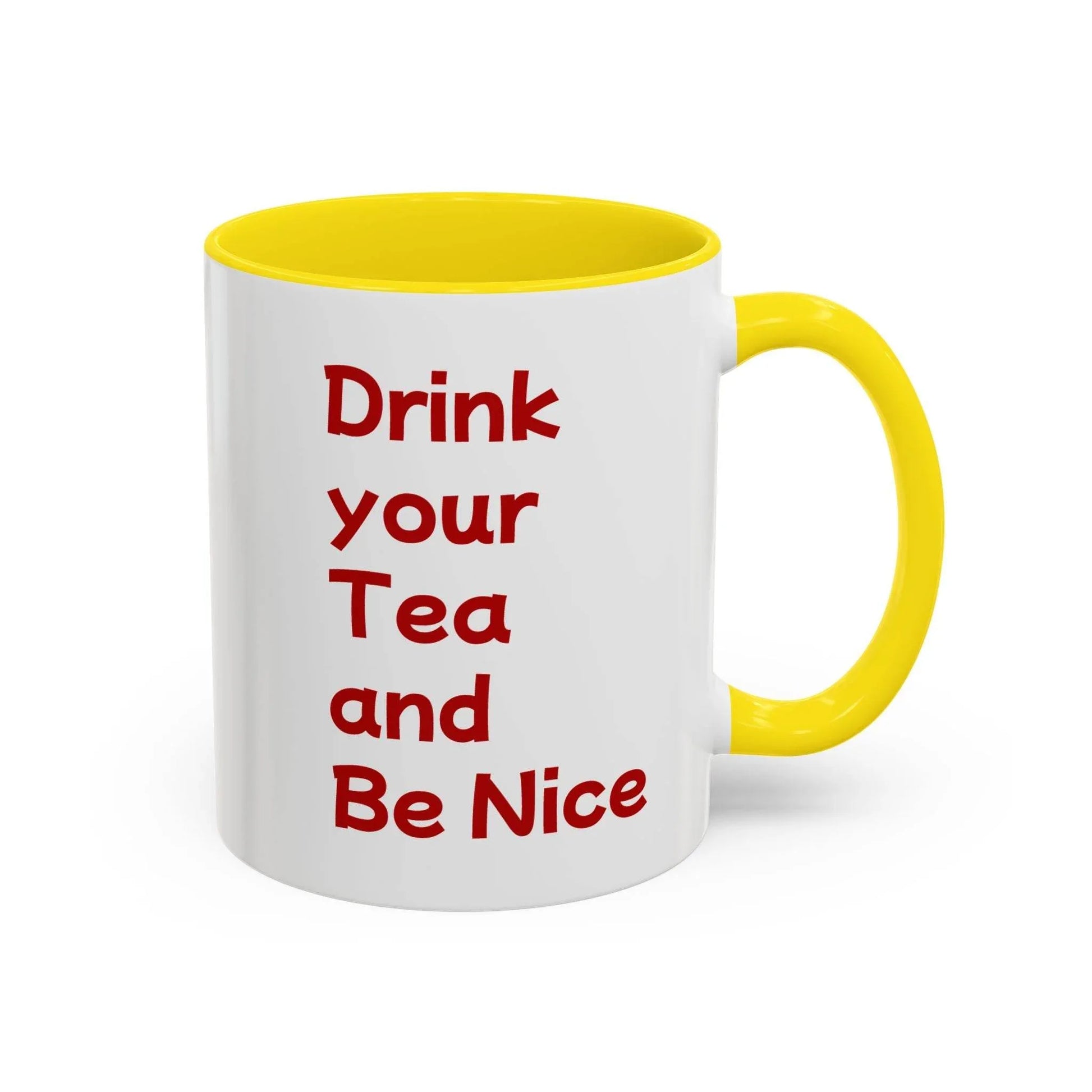 Cute Cat Love Tea Mug - 11 & 15oz Drink and be Nice - The Dreamer's Bookshop.