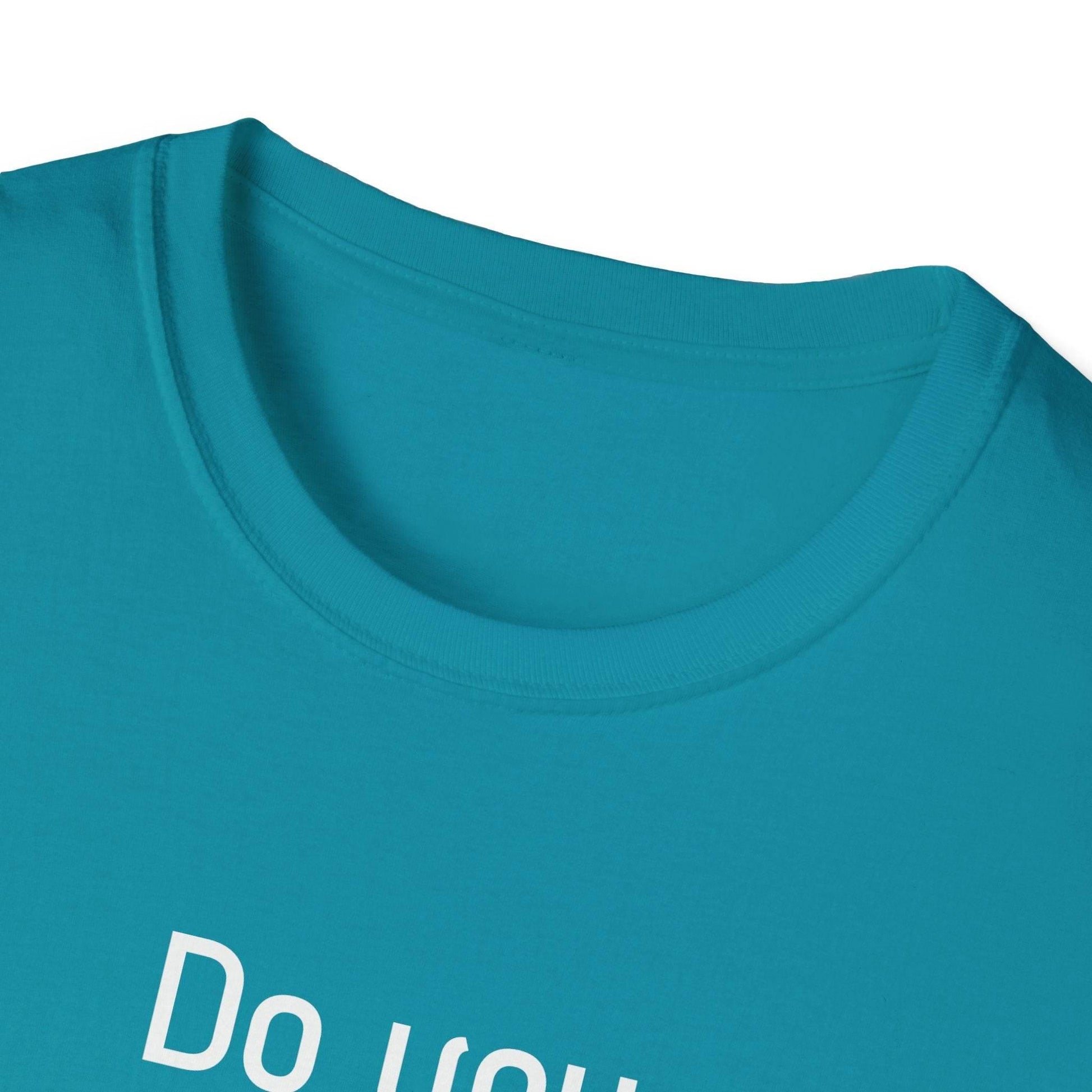 Inspirational Unisex Softstyle T-Shirt - 'Think Again' Motivational Design - The Dreamer's Bookshop.