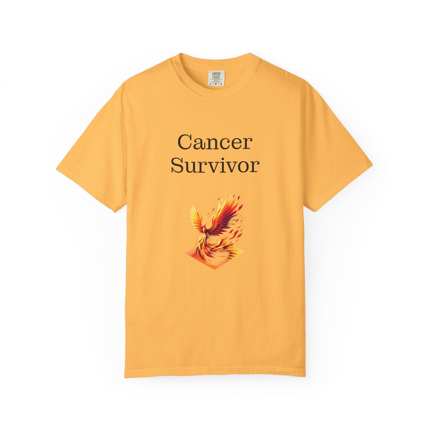 AU - Cancer Survivor Unisex Garment-Dyed T-Shirt - Empowering Supportive Apparel