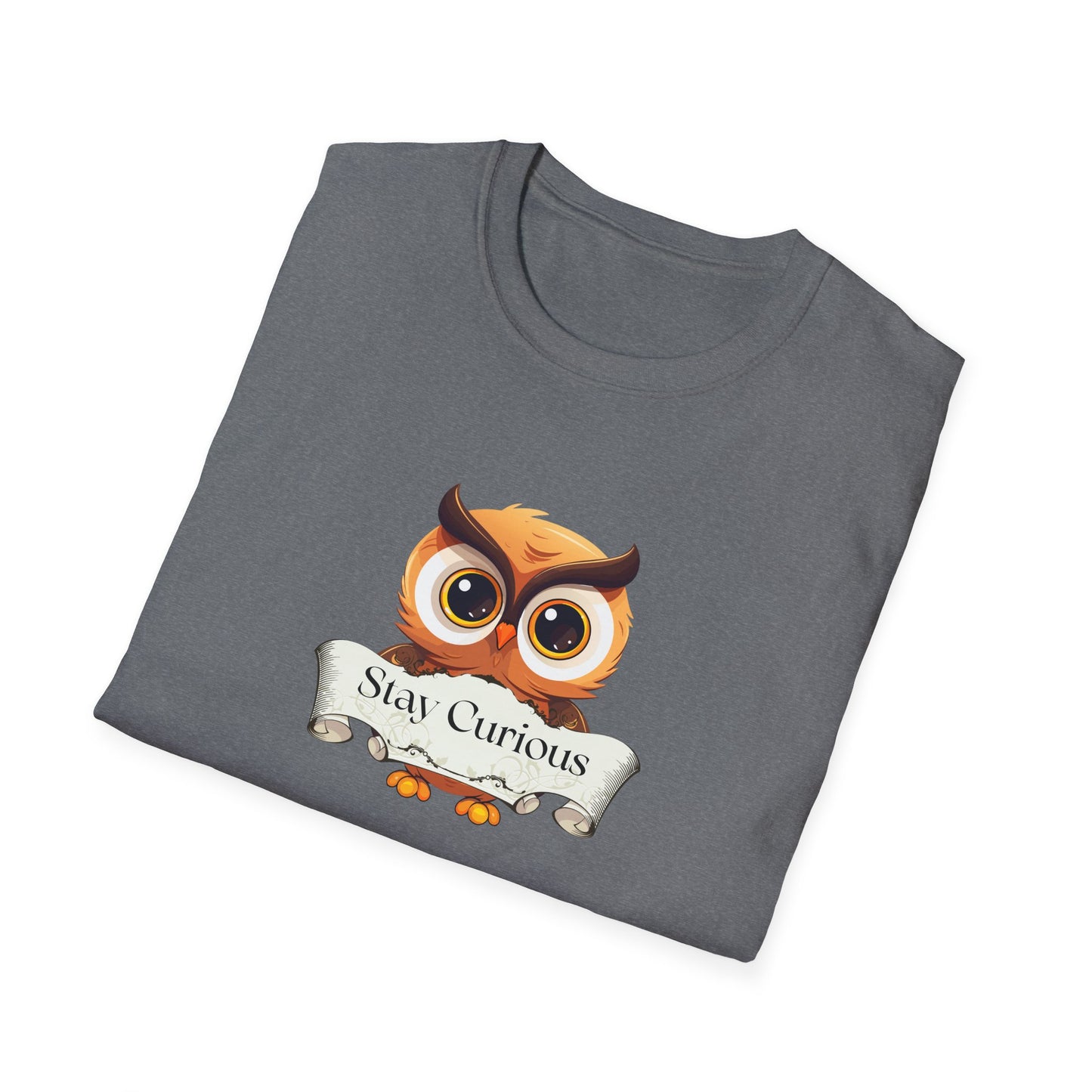 Inspirational Unisex Softstyle T-Shirt - Stay Curious
