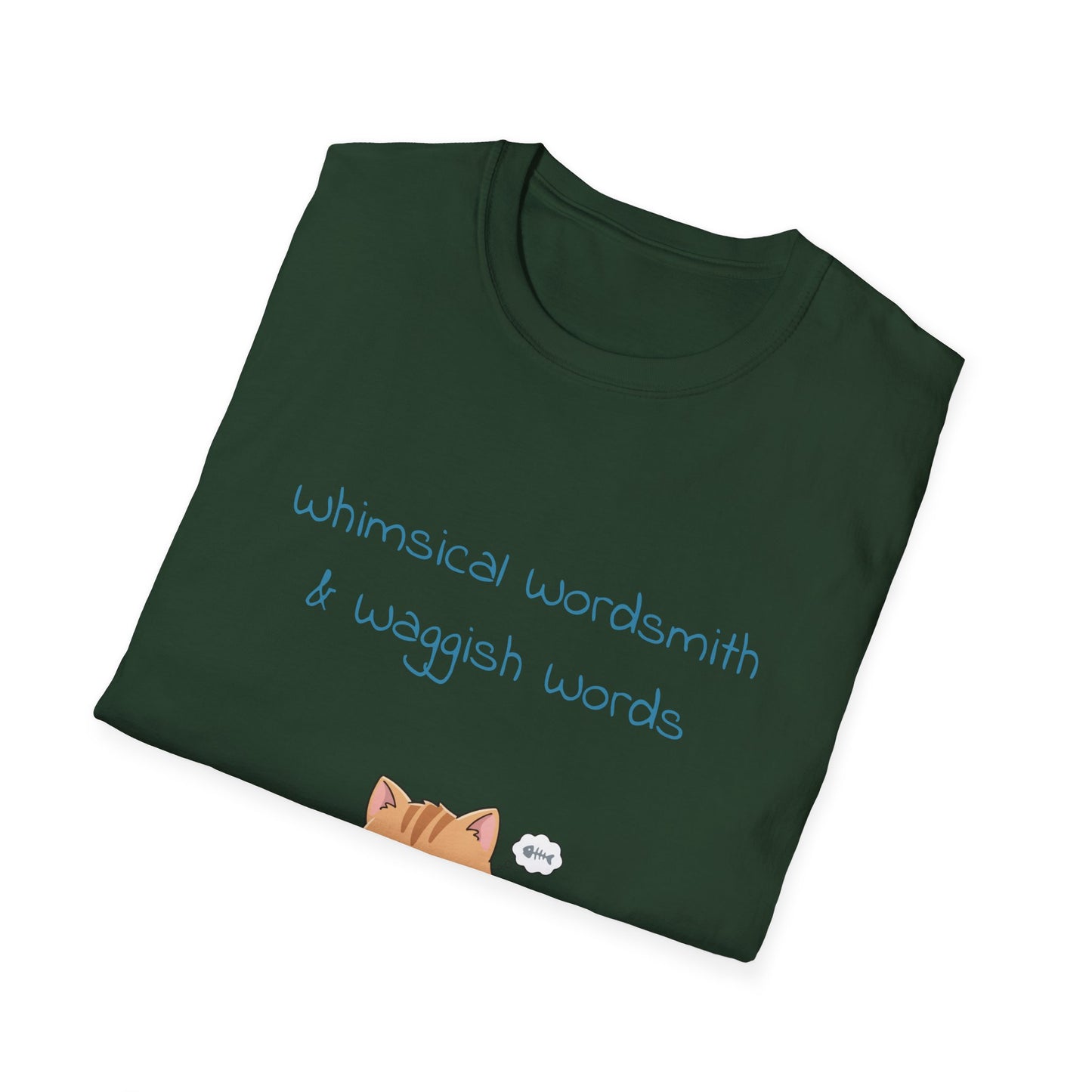 Unisex Travel-Inspired T-Shirt - "Whimsical Wordsmith" - Perfect for Book Lovers