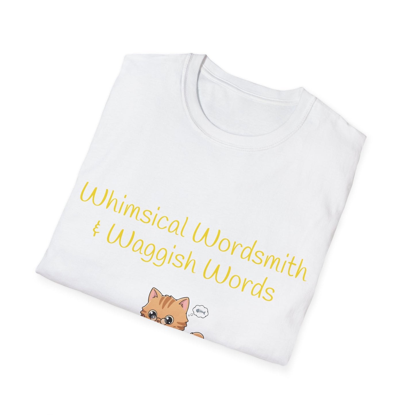 Whimsical Wordsmith Unisex Softstyle T-Shirt - Perfect Gift for Wordsmiths