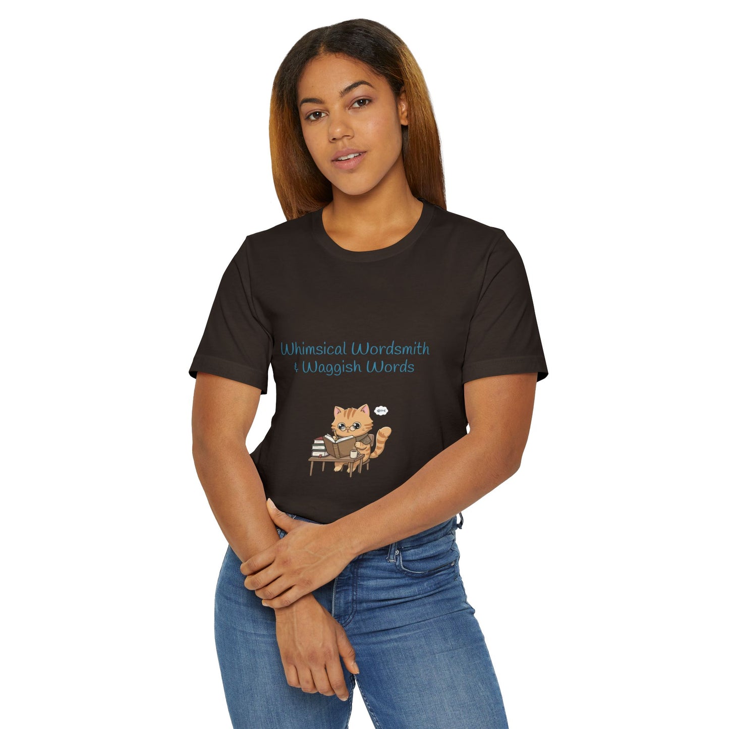 Unisex Jersey T-Shirt - 'Whimsical Wordsmith' Book lovers