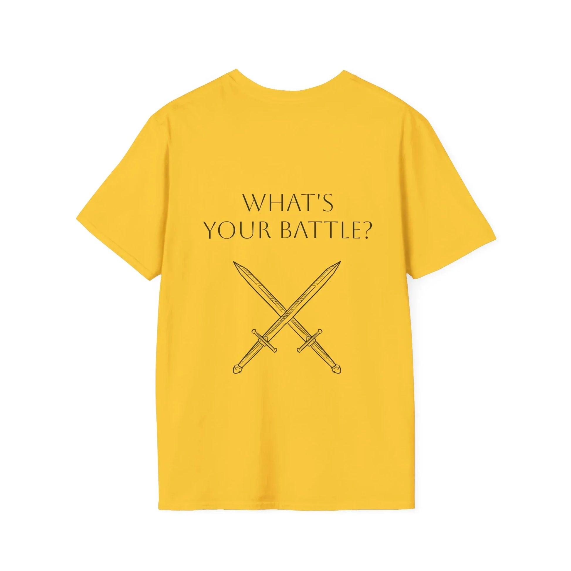 M.S. Warrior Unisex Softstyle T-Shirt - Embrace Your Battles - The Dreamer's Bookshop.